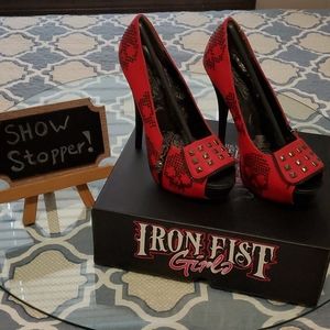 Iron Fist Ruff Rider Platform High heels
